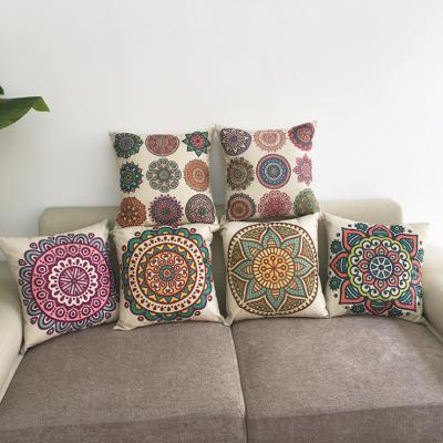 China Simple Home Decor India Hand & Woven Pillow Case Boho Style Jacquard Throw Cushion Pillow Covers for sale