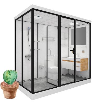 China Factory Made Customized Modern Walk In Unit YL896-G3 Bathroom Pods With Shower for sale