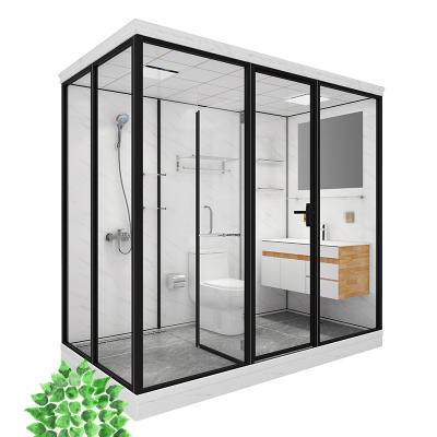 China Factory Made Customized YL896-G5 Modern Walk-In Modular Bathroom Pods With Shower for sale