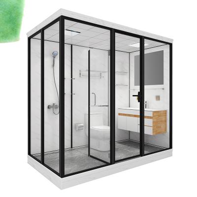 China YL896-L6 Modern Factory Customized Ready Made Walk In Shower Rooms With Toilet for sale