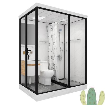 China Modern Factory Customized YL891-8 Walk-In Customer Made Prefab Modular Shower Rooms With Shower for sale