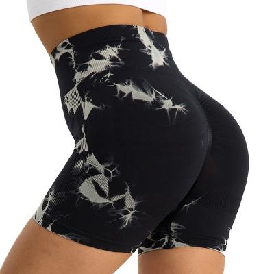 China Wholesale Breathable Sports Women Seamless High Waist Stretch Lift Up Legging Gym Fashion Crac! crack! yoga hip fitness lifting shorts for sale