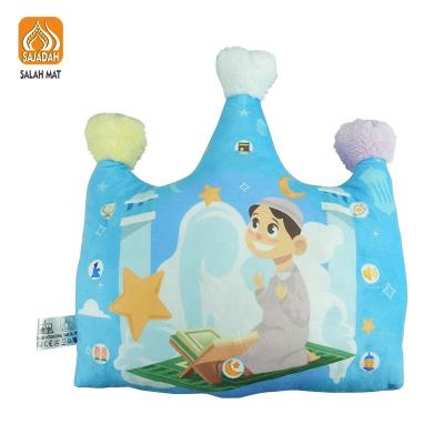 China Best Selling Nondisposable MOQ24 Cheapest Interactive Educational Quran Player Play Ramadan Gift DUA Pillow Quran Pillow Cushion for sale