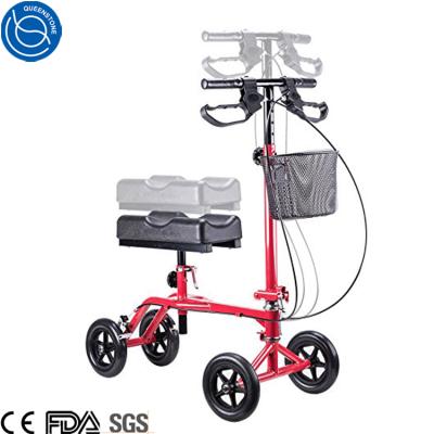 China Steel Frame Prosthetic Foot Injury Medical Knee Scooter Walker With Knee Support for sale