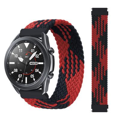 China Universal Watch Band 22MM Buckle Nylon Solo Watch Band For Samsung Galaxy Watch 46mm/Huawei Watch GT2 GT2E Strap Wrist Strap for sale