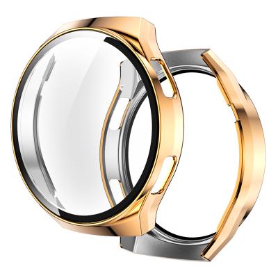 China Luxury Premium High Quality Hard PC Tempered Glass Watch Cover Case For Huawei Watch gt2e for sale