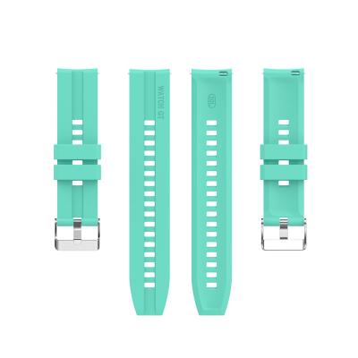 China 2021 Fashion New Products Replacement Watch Bands For Amazfit GTS 2E/GTS 2/GTS 2 Mini Silicone Wristbands 20MM for sale