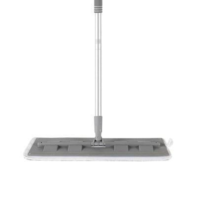 China 2020 New Design JASON 2020 Viable Aluminum Rod Silicone Flat Mop Soft Clean Glass Floor for sale