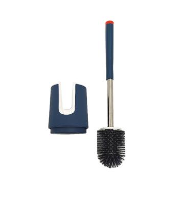 China JASON High quality toilet brush and holder set/sustainable /silicone toilet brush and holder set toilet brush for cleaning for sale