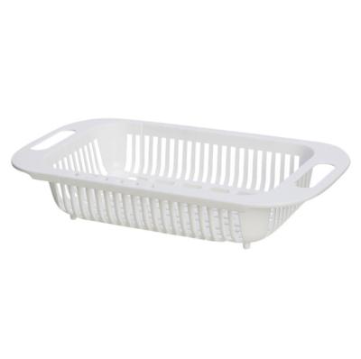 China JASON Multifunctional Kitchen Drain Basket Fruit Drain Basket Viable Drain Basket For Home for sale