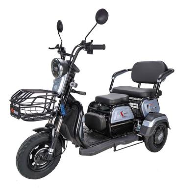 China China Factory Supply Price Carbon Steel Fashion Three Wheel Electric Tricycle Scooter for sale