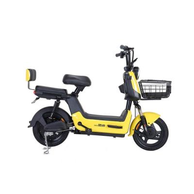 China Carbon Steel China Factory Supply Fashion Tandem Bike E Bikes 2022 Electric Bicycle for sale