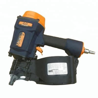 China Incrementar la productividad con HPCN70 Pneumatic Pallet Coil Nailer y Stacker 250-350 clavos en venta