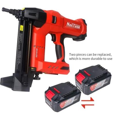 Κίνα Nailtask DCCN 100X2 Πυροβόλο Μηχανή Αέρα Stapler Grade DIY Framing Nailer μπαταρία Nail Gun προς πώληση