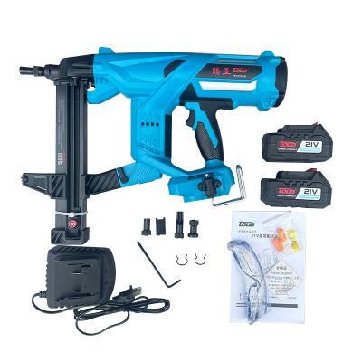 China 450*170*120mm Nailer de pistola de batería de litio para clavos de acero de hormigón sin pila de combustible en venta