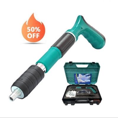 China Blue Mini Nail Gun Set 5 Gear Power Adjustable for Industrial 50% off Sale Direct for sale