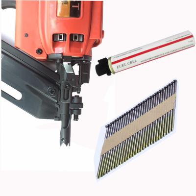 China Experiência de Precision Nailing com 120V/60HZ Bateria de célula de combustível Pneumatic Framing Nailer à venda