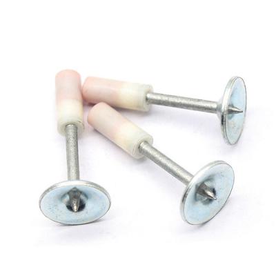 China Flat Head Nitrocellulose Power Load Mini Steel Concrete Drive Pin for Ceiling Tool for sale