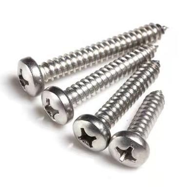 China ISO Standard Pan Head Self Drilling Screws in 304 Stainless Steel with Phillips Driver for sale