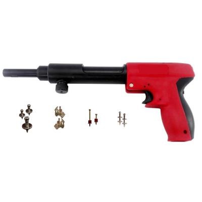 China Red Portable Nail Gun for Fastening Concrete Iron and Steel Shooting Nails within 76mm for sale