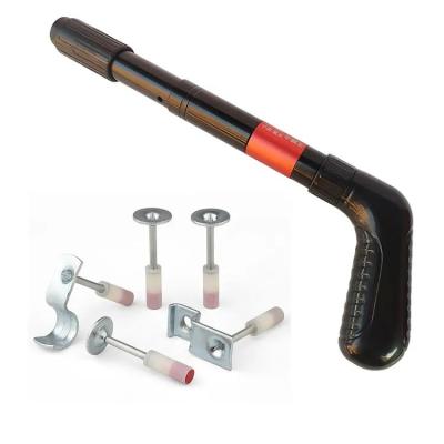 China Manual Plastic and Stainless Steel Woodworking Mini Ceiling Nail Gun for Small Noise for sale