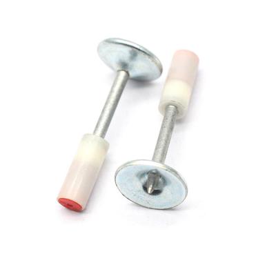 China GB Standard 27mm Mini Ceiling Nail with 16mm Steel Round Integrated Suspended Nail for sale