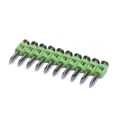 China Gas Pin Nails without Gas Electro Galvanized Steel Drive Pin with Plastic Washer for sale