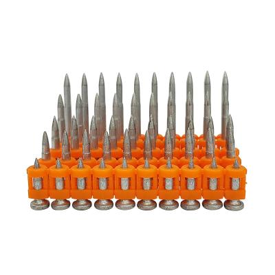 Cina 3.0mm Gas Nail Gun Concrete Steel Nails 19mm Collated Gas Pins Nails per il calcestruzzo in vendita