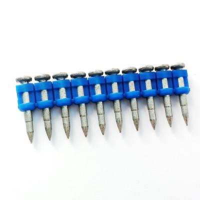 China Gas Actuated Nailer Fastening Pins with Galvanized Hardened Steel Concrete Nails for sale