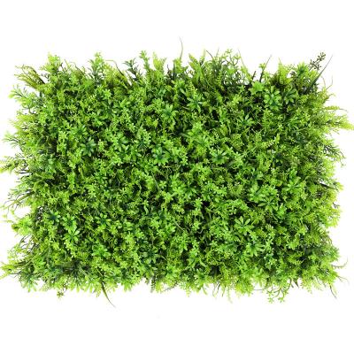 China Milan Lawn Door Interior Decoration Plant Flower Wall Plastic Plastic Artificial Lawn Beautiful Simulation Plant Wall Green Plant Colorful Background Wall for sale