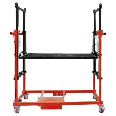 China Industrial Full Automatic Aerial Work Electric Scaffold Lift Stationary Aerial Lift Scaffolding for sale