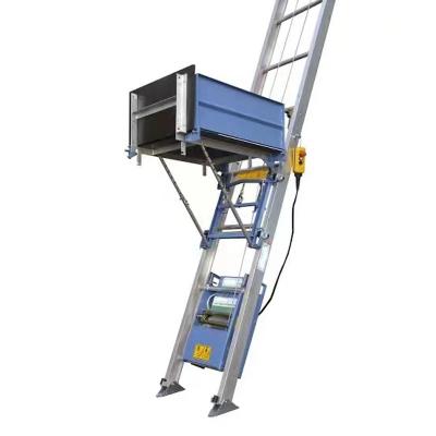 China Folding Ladders Manufacture Electric Hoisting Ladder Lift Machine Solar Panel  Roof Lift for sale