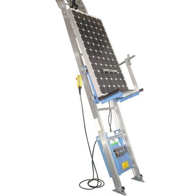 China Folding Ladders Alum Electric Hydraulic Ladder Lift Hoist Lift Solar Panel Ladder Lift for Roof 4-19M for sale