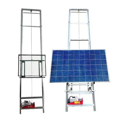 China Durable Hot Sale Custom Solar Panel Lift Electric Freight Cargo Lift Machine for sale