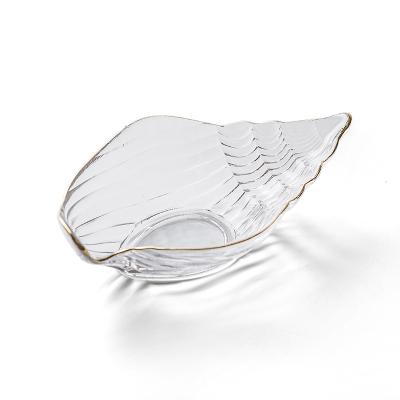 China Ice Disposable Household Conch Shell Conch Phnom Penh Fruit Salad Bowl Topping Conch Conch Web Celebrity Transparent Dessert Dish for sale