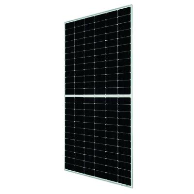 China Solar Power System 465w 435W 440W 445W Monocrystalline MBB Perc Bifacial Half Cell Solar Panels Module for sale