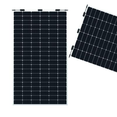 China Solar Panel 430W 425W Slim Flexible Mono Flexible Technology MWT Solar Power Back Panel Light And Solar Panels for sale