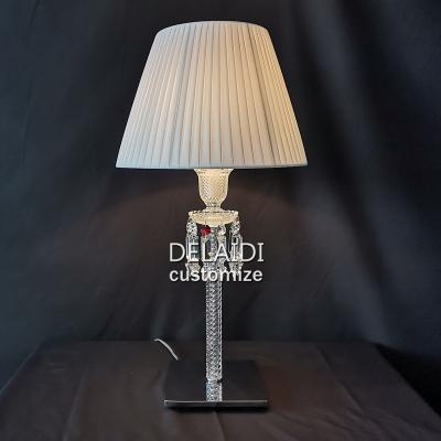 China Modern crystal bedroom living room bedside bar restaurant decoration table lamp light for sale