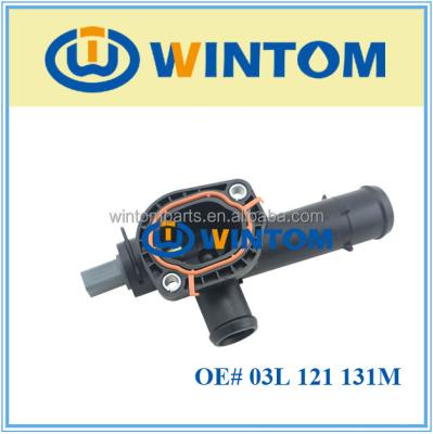 China Auto Water Flange Coolant Flange With Sensor OE 03L 121 131M / 03L121131M for sale