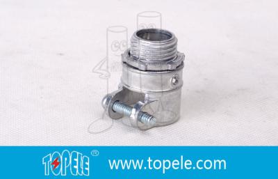 China Flexible Conduit And Fittings Squeeze Connector / Quick-snap Connector for sale