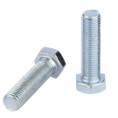 China Hot Selling DIN933 DIN931 Stainless Steel Carbon Steel Hexagon Bolts for sale