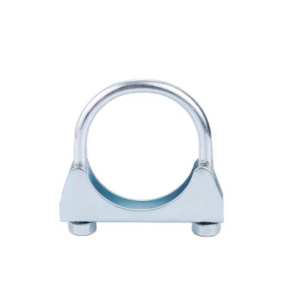 China Hot Sale Stainless Steel U Bolt Exhaust Pipe Clamp U Clamp C tupe Pipe Flange for sale