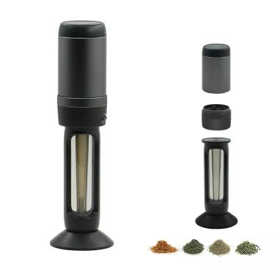 China Sharp Multifunctional Herb Grinder Machine With Automatic Electric Electric Herb Grinder Filler Tobacco Filler Teeth Tobacco Grinder JUJI for sale