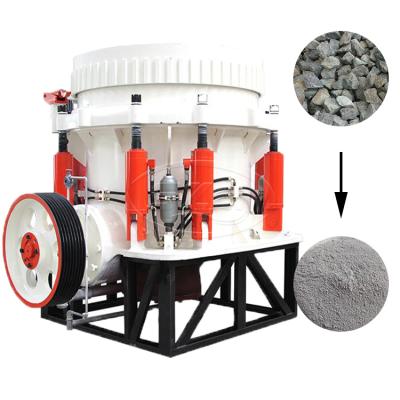 China Aggregate Basalt Sandstone Hydraulic Pressure Cone Crushing Machinery Te koop