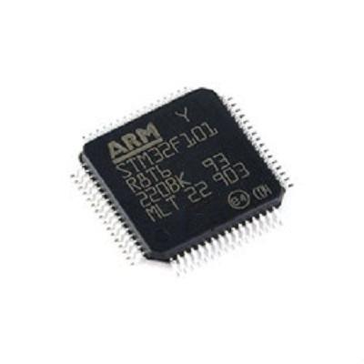 China New Original Link STM32F101R8 IC Integrated Circuits Chip STM32 Mainstream MCU LQFP64 10x10x1.4 mm STM32F101R8T6 for sale