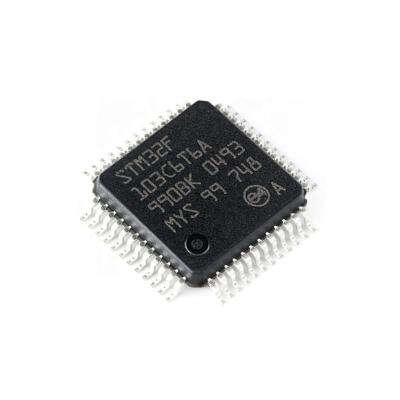 China New Standard Original IC STM32F103C6 Integrated Circuits Chip STM32 Mainstream MCU LQFP48 7x7x1.4 mm STM32F103C6T6A for sale