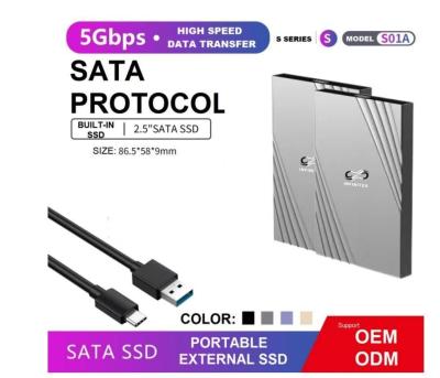 China 6GB/S SATA 2.5 Inch SSD Hard Drive 5gbps CE/FCC/RoHS Certificated for sale