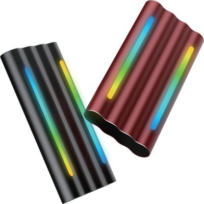 China M.2 Portable Mobile SSD Glass Panel With Seven Colours RGB Light Effect for sale