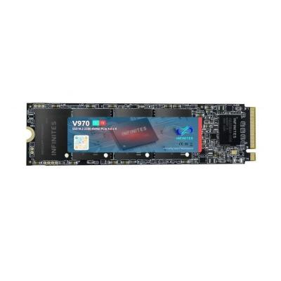 China 1 Tb de alta capacidad Nvme 2280 Disco de estado sólido (SSD) M. 2 SATA Pcle4.0 X 4 Velocidades R/W 7455MB/S ~ 6847MB/S en venta