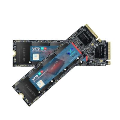 China 2 Tb Alta capacidad Nvme 2280 Disco de estado sólido (SSD) M. 2 SATA Pcle4.0 X 4 Velocidades R/W 7455MB/S ~ 6847MB/S en venta